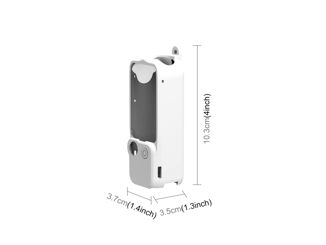Puluz Pu894 Camera Protector Case Silicone Cover Camera Case Anti scratch Compatible With Dji Osmo Pocket 3 LAXISCREED