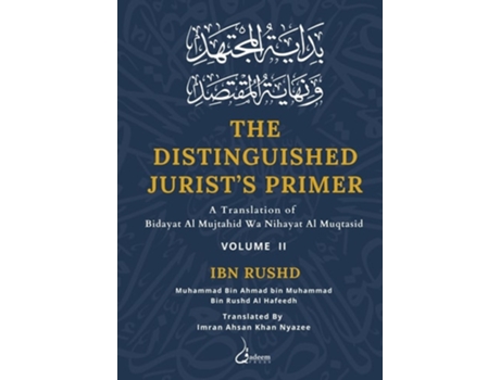 Livro The Distinguished Jurists Primer - Vol 2 de Ibn Rushd (Inglês)