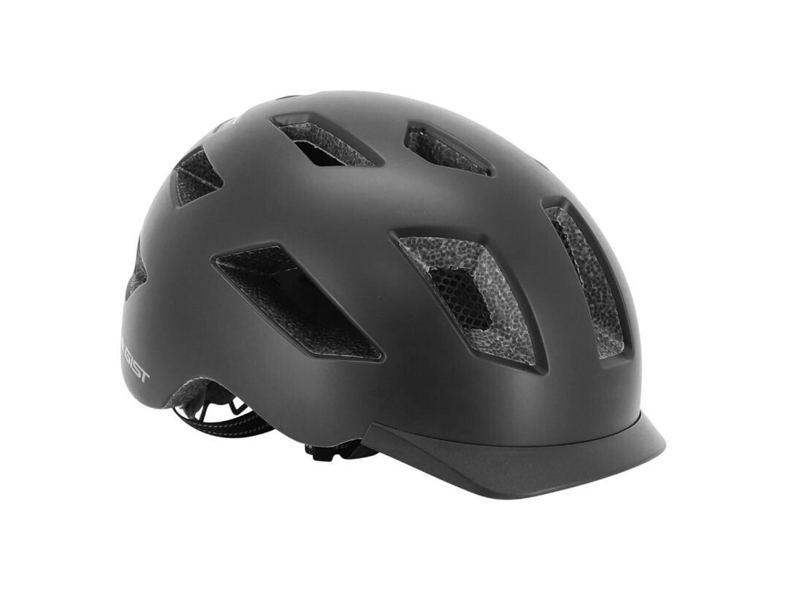 Capacete com ajuste da roda traseira da luz - luz visível a 200 m GIST Smart In-Mold 56-62
