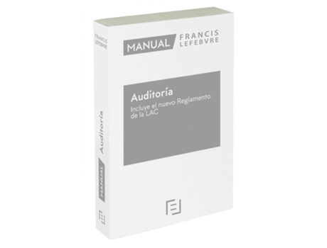 Livro Manual De Auditoría ? Incluye El Nuevo Reglamento De La Lac 2021 de Lefebvre-El Derecho (Espanhol)