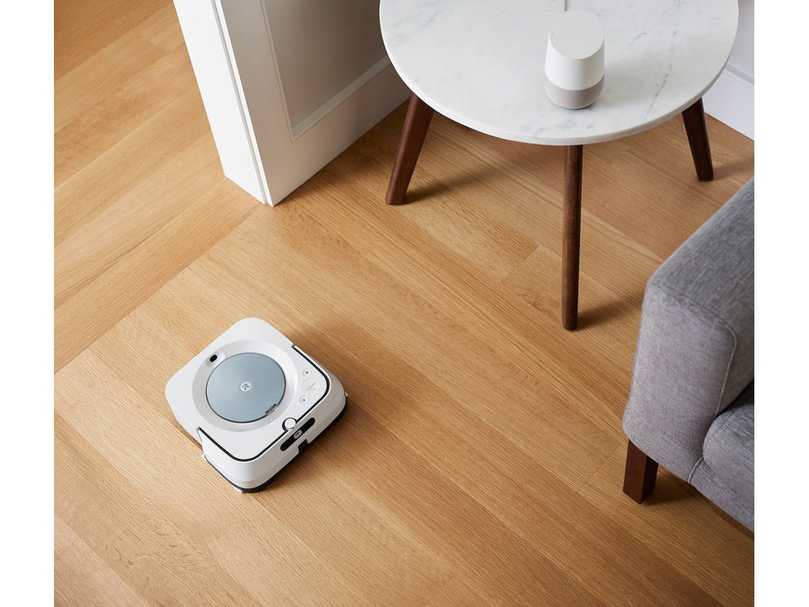 Mopa Robô IROBOT Braava Jet M6 (Autonomia 90 min - Branco)