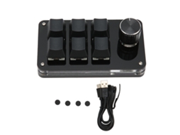 Teclado Mecânico Gamer Com Uma Mão De 6 Teclas Principais