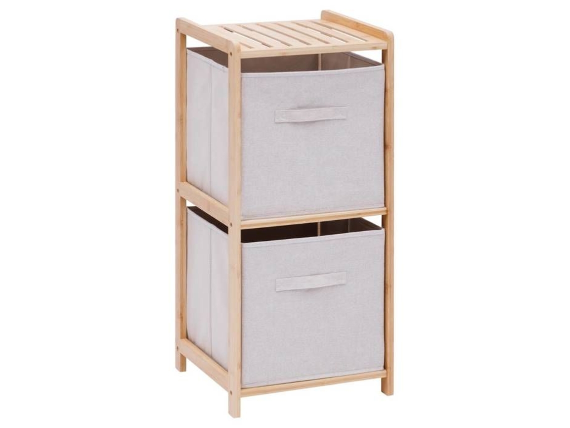 Estante 2 Níveis Tidy Box Madeira Clara - 5 Cinco Simplesmente Inteligente