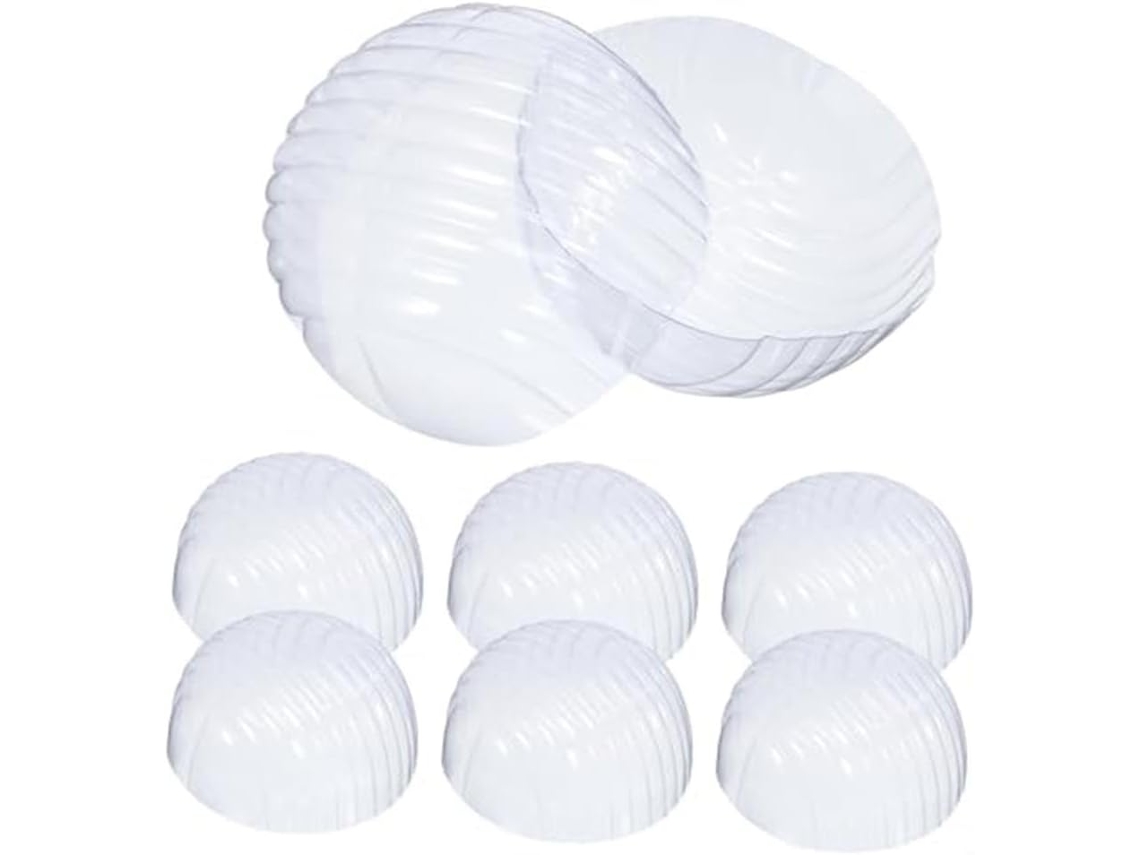 Dazzleex Pacote Com 10 Suportes Transparentes Para Bonés De Beisebol Em Pvc Para Casa E Trabalho (56-60 Cm)