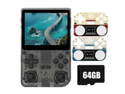 X35s Console de Jogos Nostálgico GOKOCO, 3,5 Polegadas, 64 Gb