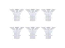 Mali 6pcs Inserções de Ventosa Silicone 13mm para Bomba de Leite Portátil 24mm Hands Free