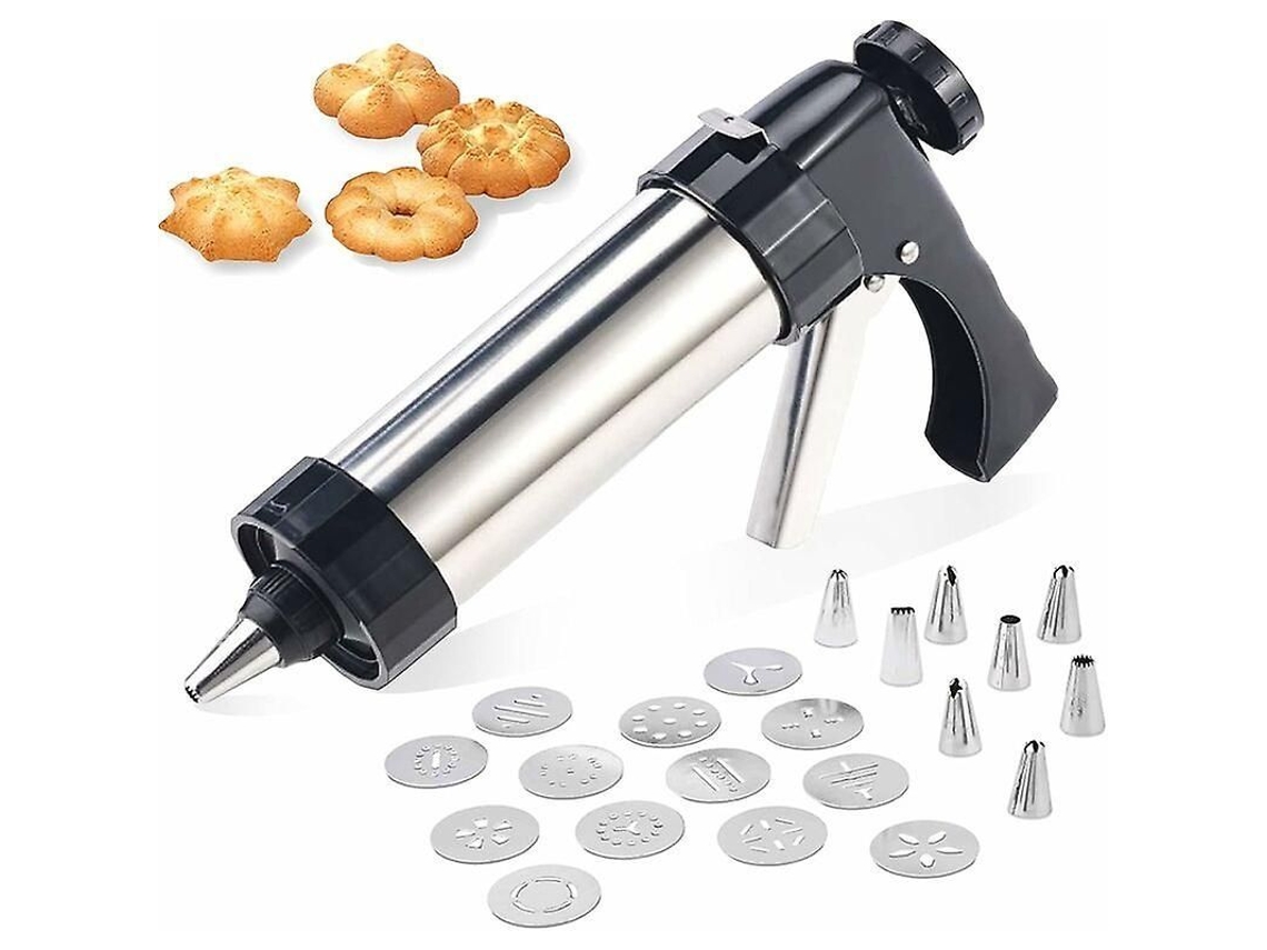 Máquina De Churros Profesional Inoxidable Con 13 Moldes Y 8 Boquillas Para Galletas Y Pasteles 2025