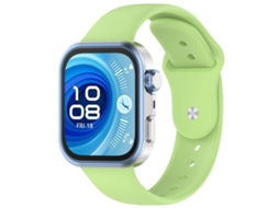 Bracelete para Huawei Watch Fit 4 4 Pro 3 XIAOMOYU silicone verde matcha