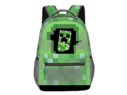 Mochilas Escolares Minecraft Para Alunos Do Ensino Fundamental E Médio, Mochilas Infantis, Mochilas Para Alunos Do Ensino Fundamental Olysi Shop