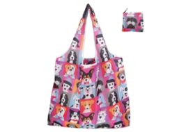Sacola De Compras Dobrável E Ecológica, Sacola De Compras Impermeável, Sacola Reutilizável E Impermeável, Dobrada E Guardada Em Uma Bolsa Acoplada.
