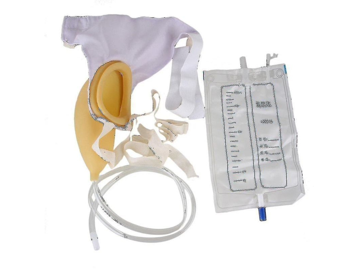 Coletor de Urina Portátil Antivazamento 2026 BT 4 para Homens, 1000ml, Silicone, Fácil de Usar