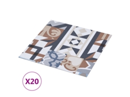 Pranchas de Piso Autoadesivo 30,5 X 30,5 Cm 20 Pcs Pvc MAISON EXCLUSIVE