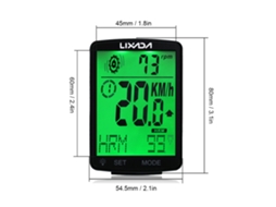 Computador de Bicicleta Mali 3 em 1, IPX7, com sensor de ritmo