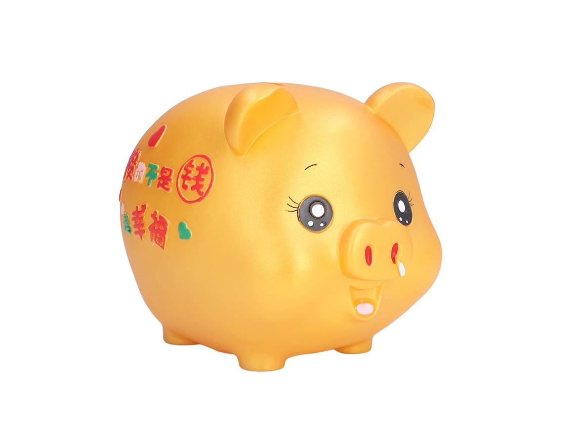 Caixa de Economia Infantil Plástico Macio Inquebrável