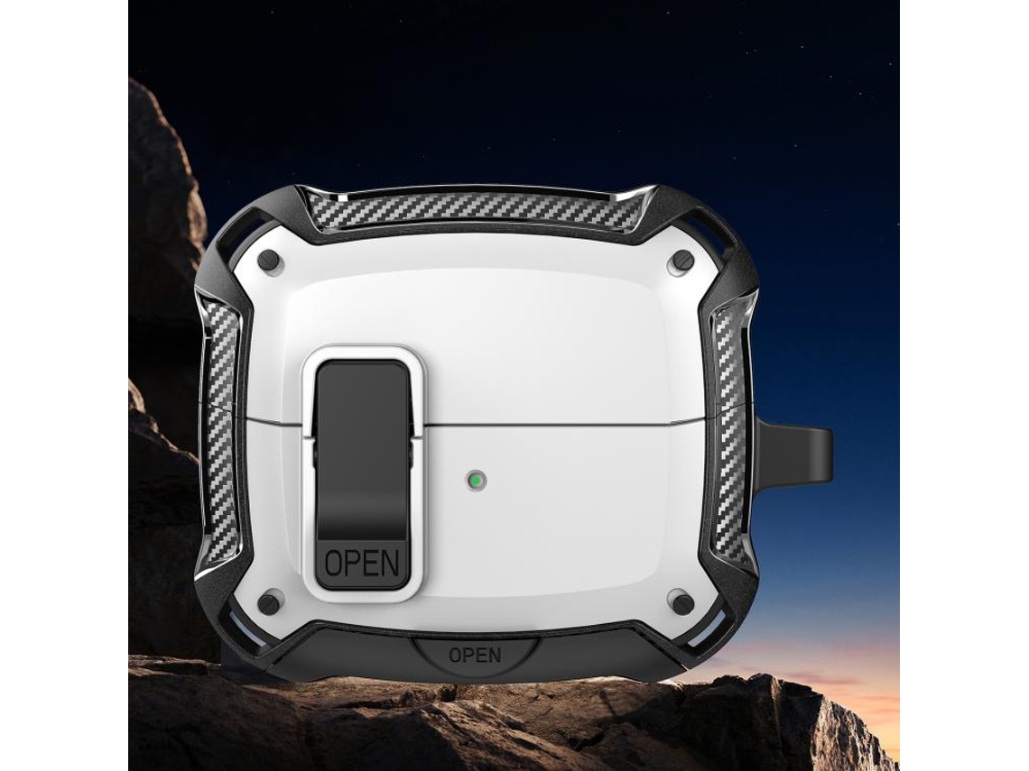 Capa Protetora Halinuia Abelha Anti-choque Modelo Bg3 (compatível Galaxy Buds3/3 Pro, Resistente A Quedas, Gancho E Suporte)