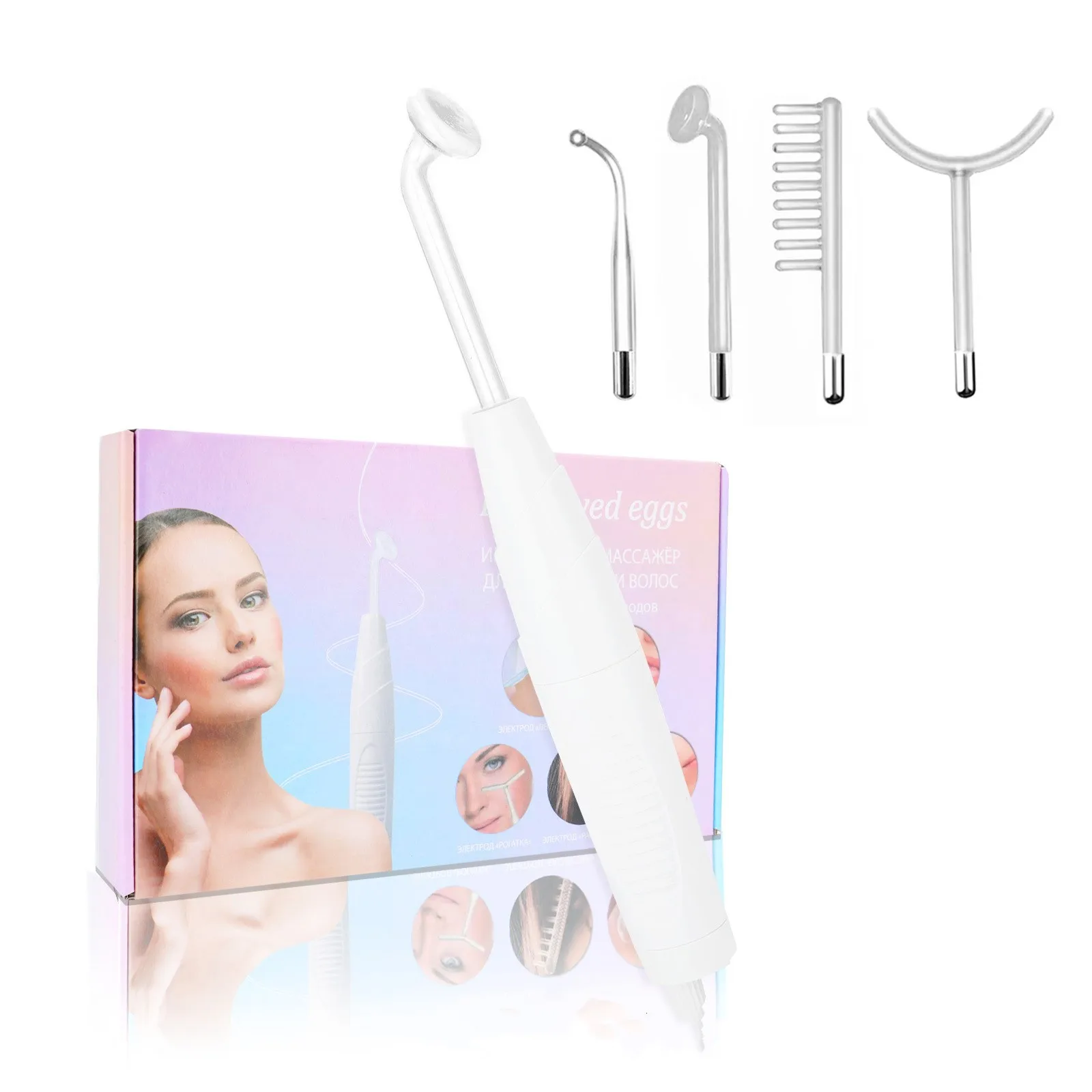 Aparelho De Beleza Portátil 5 Em 1 Para Uso Doméstico, Massageador Facial Rejuvenescedor.