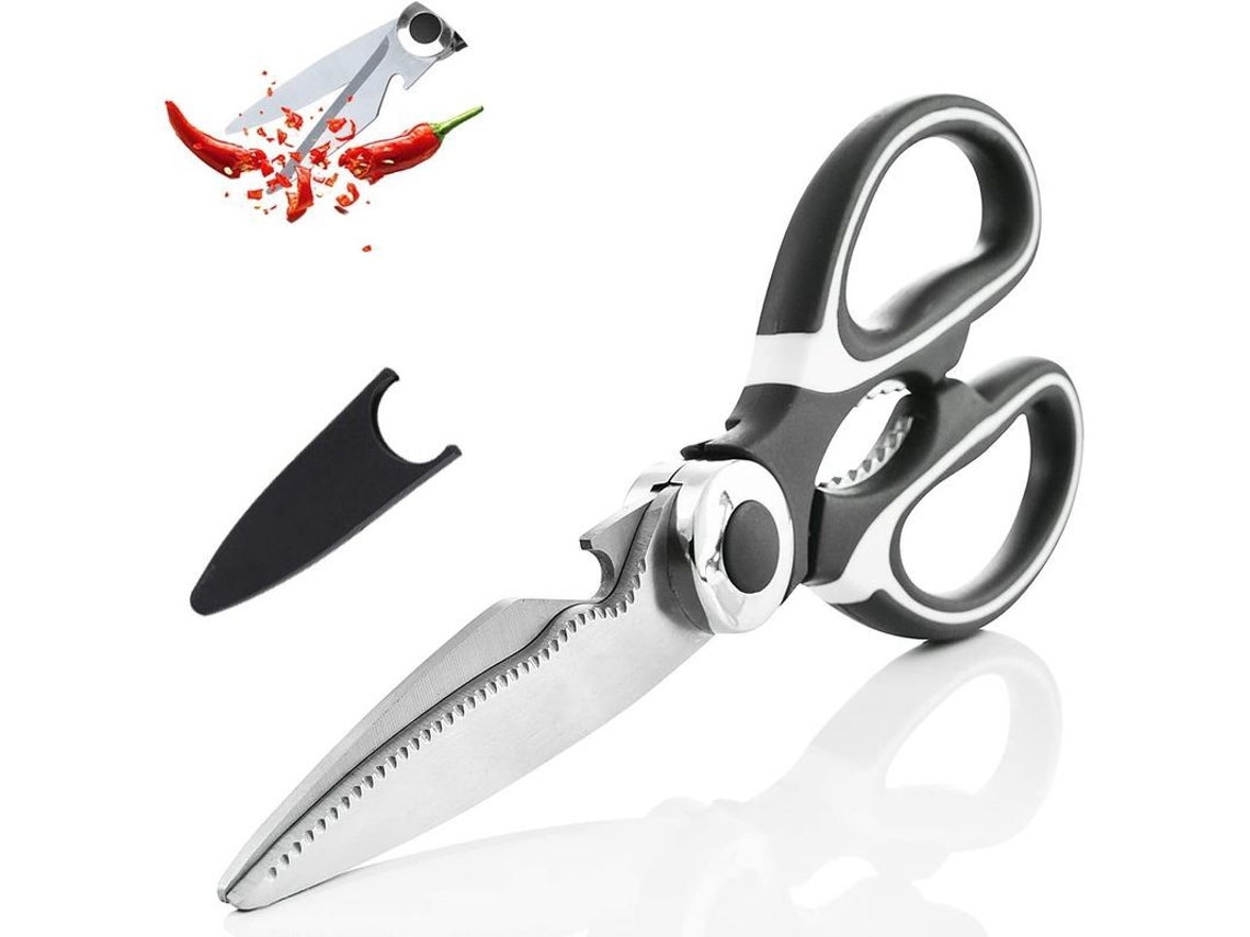 Tijeras De Cocina Multifuncionales De Acero Inoxidable Para Huesos De Pollo Y Tareas Pesadas