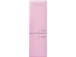 Frigorífico Combinado SMEG FAB32LPK5 (No Frost - 196.8 cm - 331 L - Rosa)