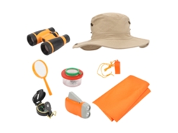 Lupa Binocular Infantil 5x30 Observar Insetos Exterior