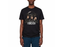 Rockinstone Hunger Games Movie Fire Will Burn Forever Black Adult T-shirt Size:l