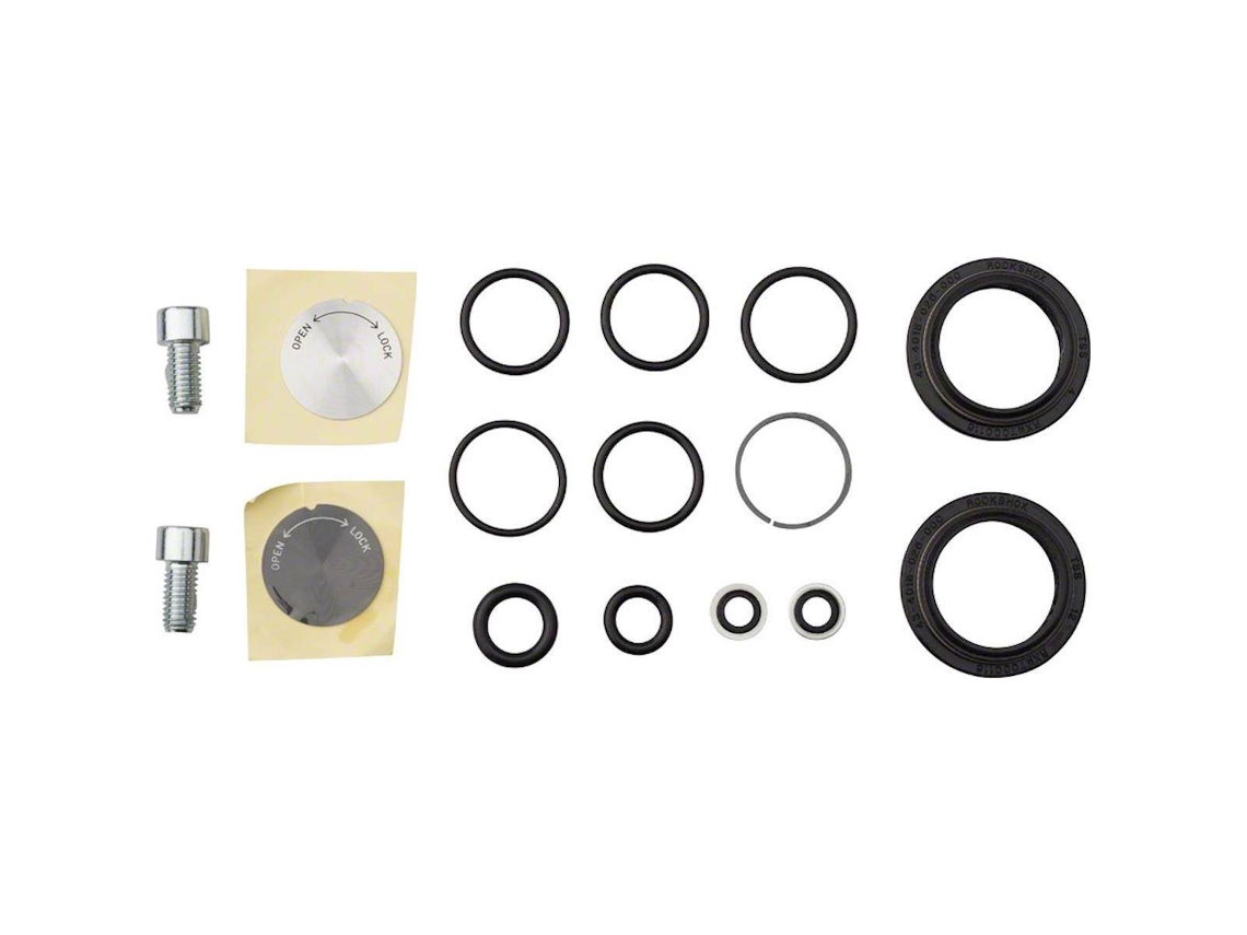 Kit de selagem de garfo Rockshox Basic Dustrings,O-Ring Paragon Gold Sa A1