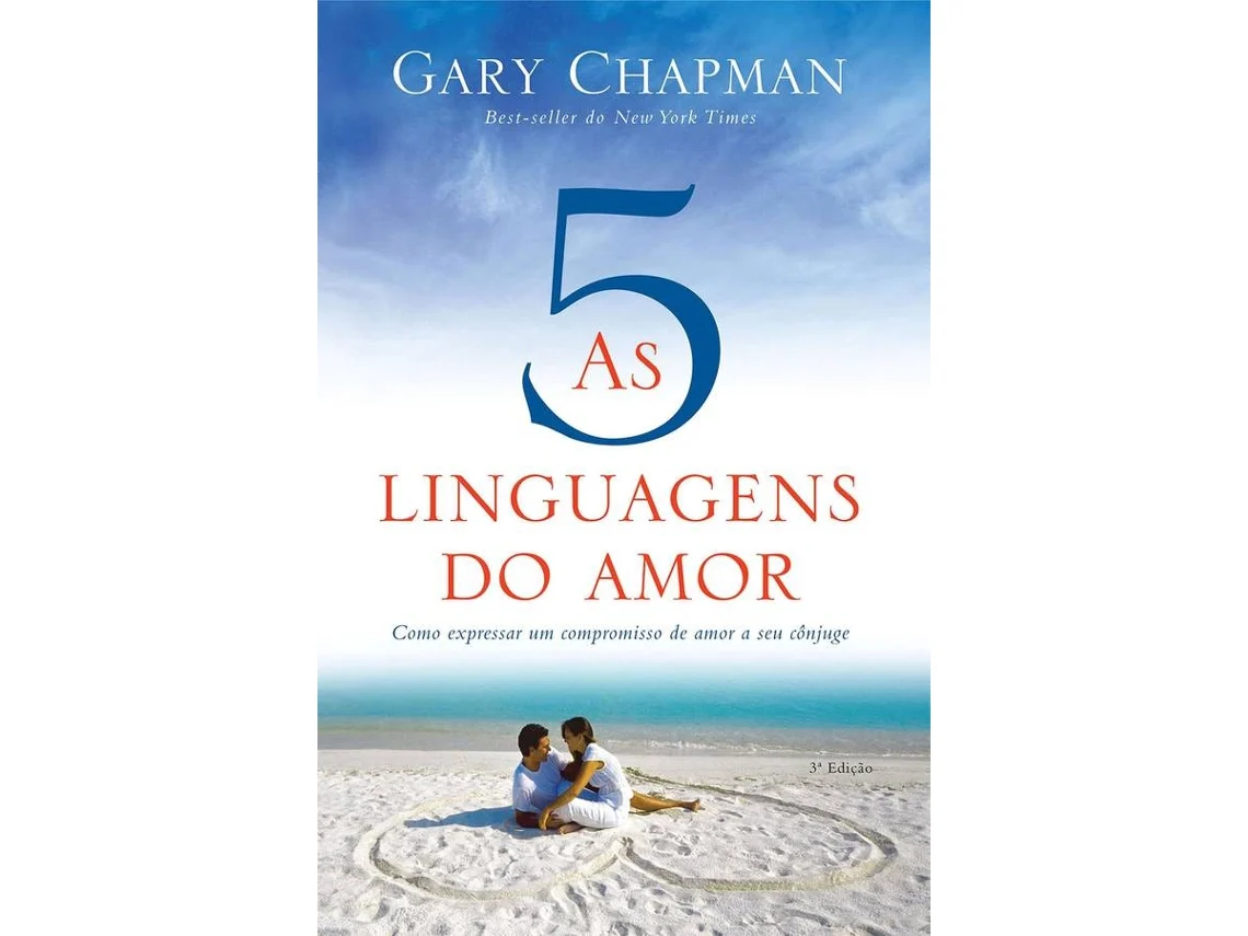 Livro As 5 linguagens do amor de Gary Chapman (Português)