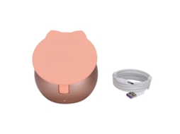 Aetheria carregador Sem Fio Magnético 15w Stand Dock Compatível com Magsafe para Iphone 12 Série Rosa