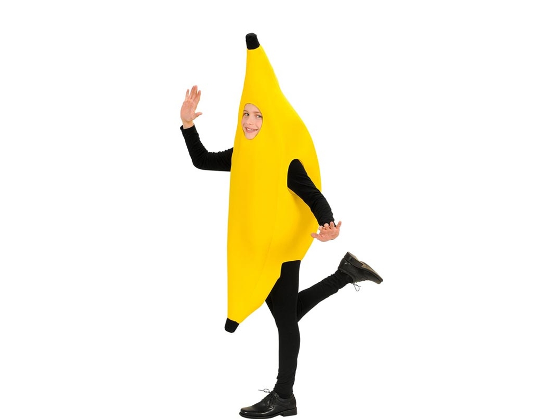 Fato de Banana Inteira para criança e adolescente
