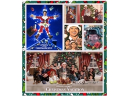 Cobertor Natal Flanela Quente 150x200cm Presente Sofá Cama Sala Infantil S/MARCA