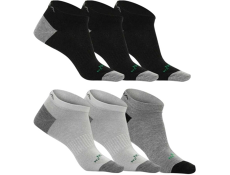 Pack 6 Pares Meias para Homem GSA Supercotton 6 Pares Multicor para Corrida (EU 43-46)
