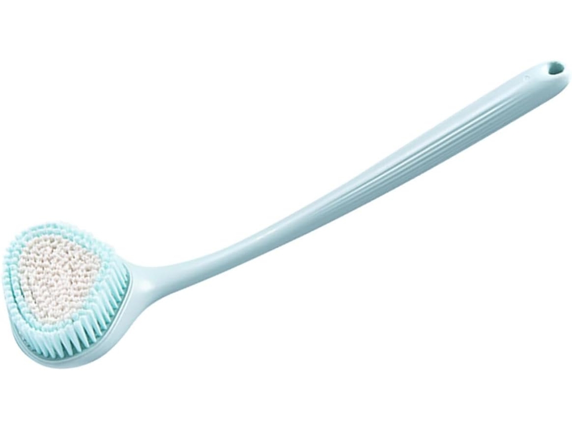 Escova De Costas Ergonômica Com Cabo Longo, Escova De Banho Macia Para Limpeza E Massagem Corporal, Esfoliante De Pele