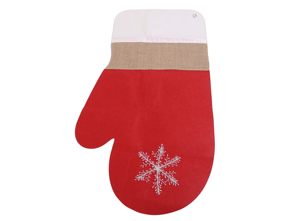 Luvas com Sinal de Natal para Porta Decorativas Reutilizáveis e Eco-Friendly