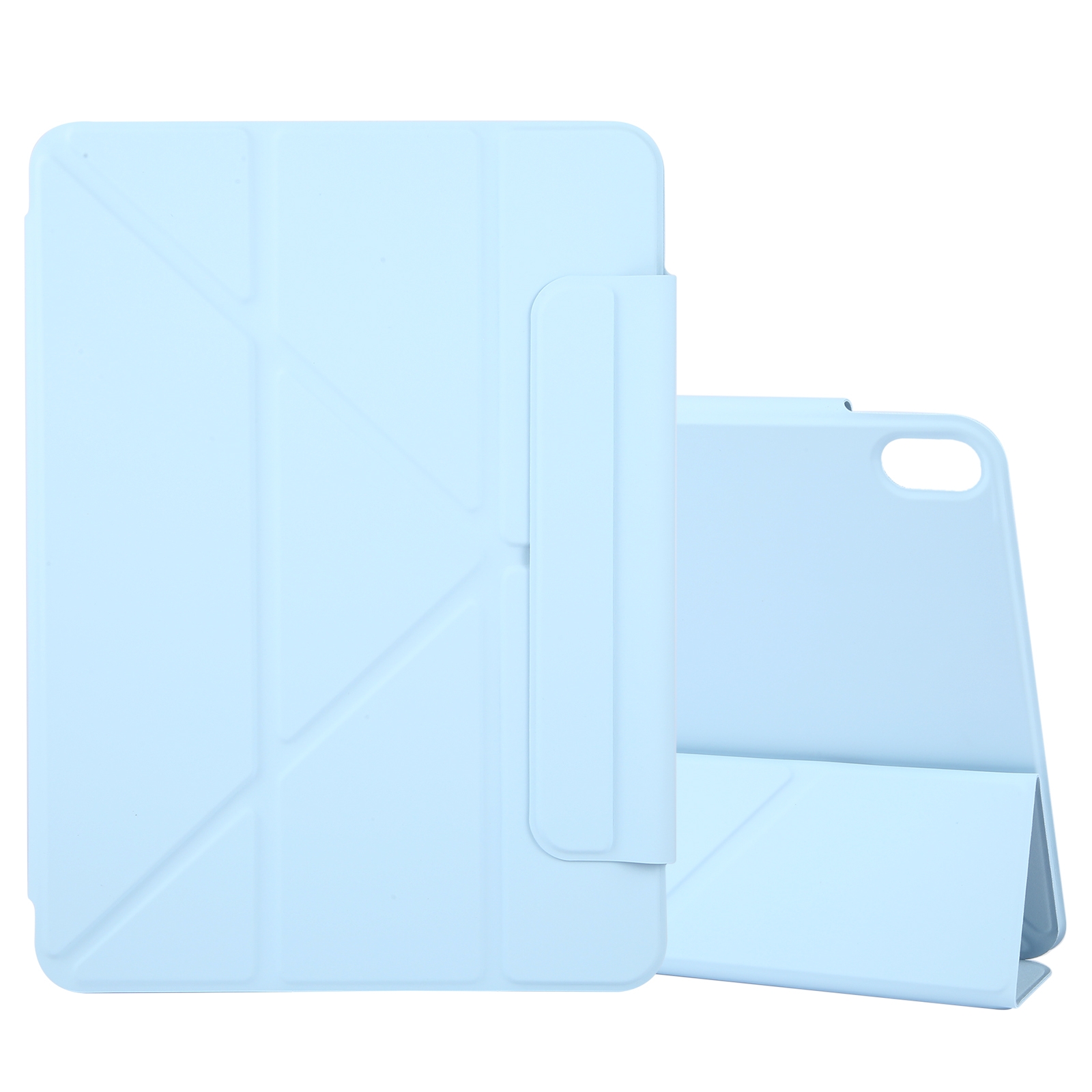 Y-Shaped Case for iPad Air 11 2024, Magnetic Double-Sided Clip, Blue, Smart Tablet Cov