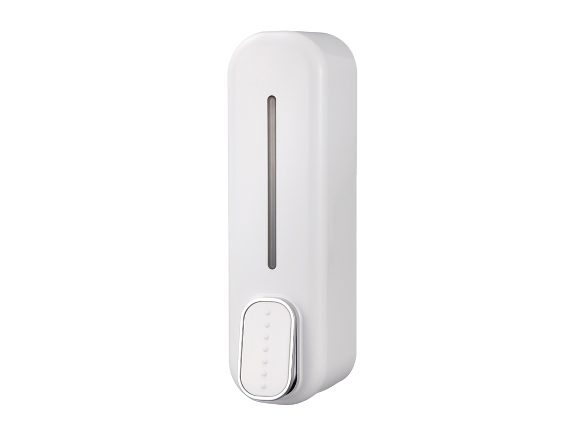Caixa de Sabão Líquido de Parede Manual 300ml Abs Branco para Cozinha Banheiro Hospital