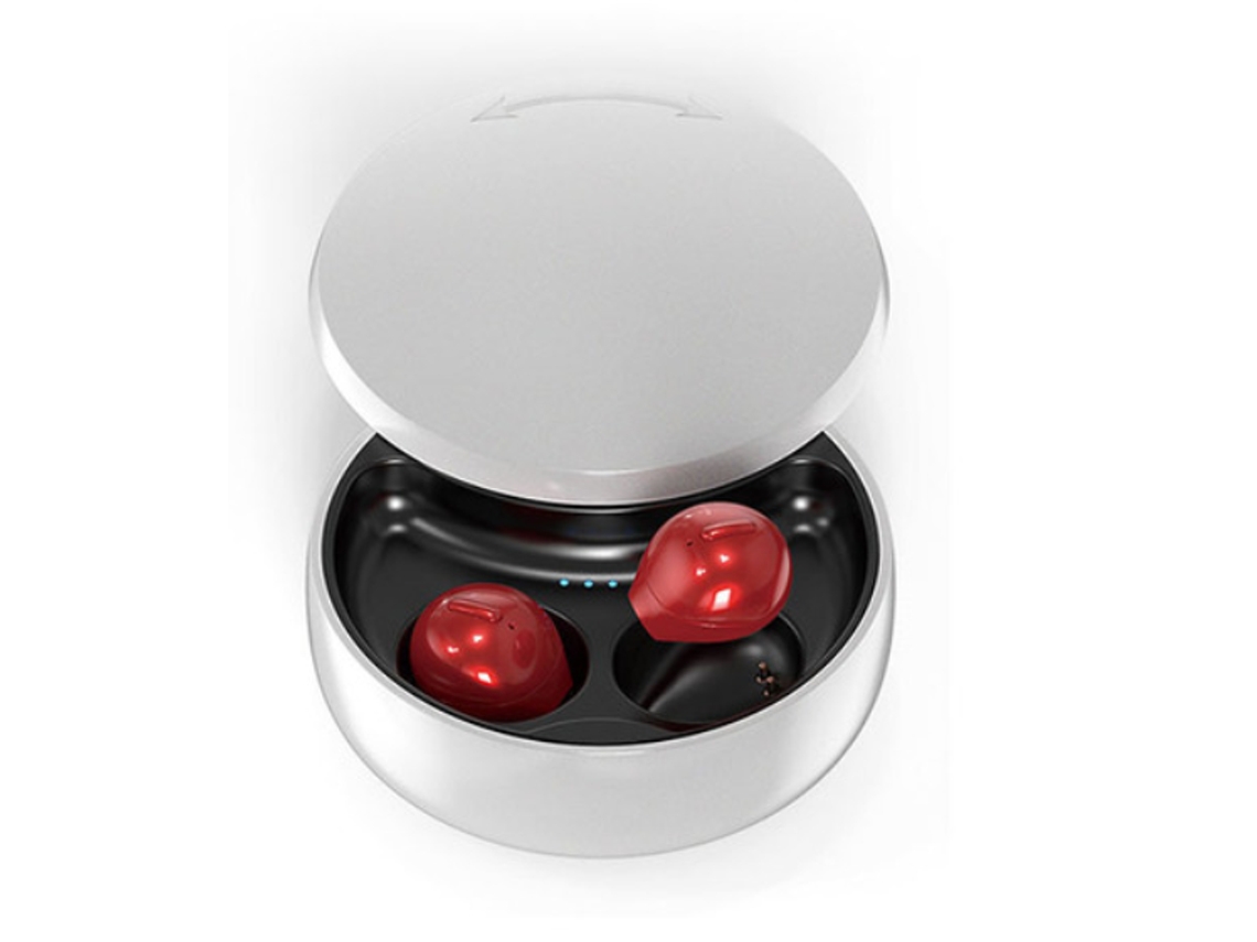 Auscultadores Bluetooth ENZON 18175 Vermelho