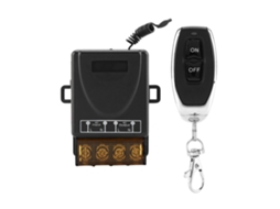 Interruptor de controle remoto sem fio unidirecional relé 3000W AC80 250V transmissor receptor | S/MARCA
