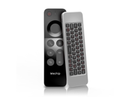Mali controle Remoto Sem Fio Air Mouse com Teclado, Controle de Voz e Sensor 6 Eixos para Smart Tv, Android Tv Box e Pc