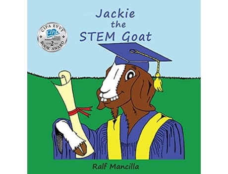 Livro Jackie the STEM Goat de Rafael Mancilla (Inglês)