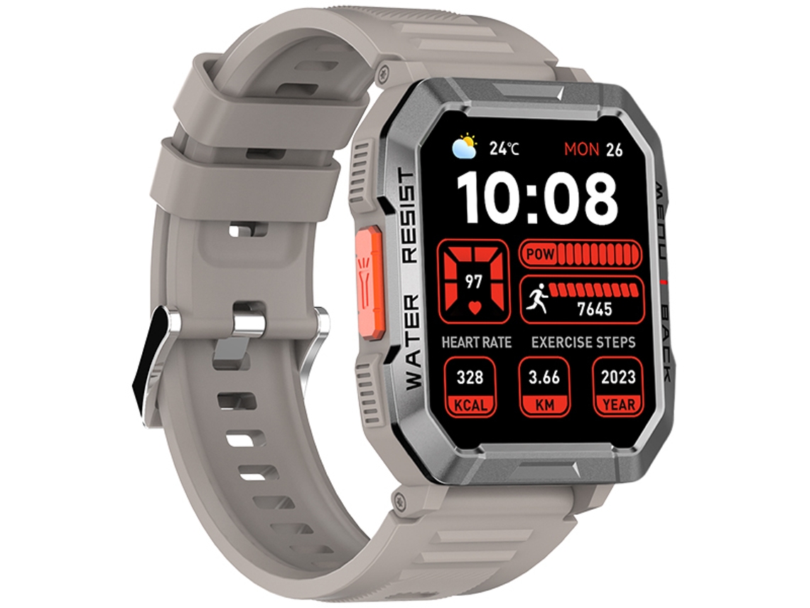 Smartwatch BLACKVIEW W60 Relógios Robustos Cinza