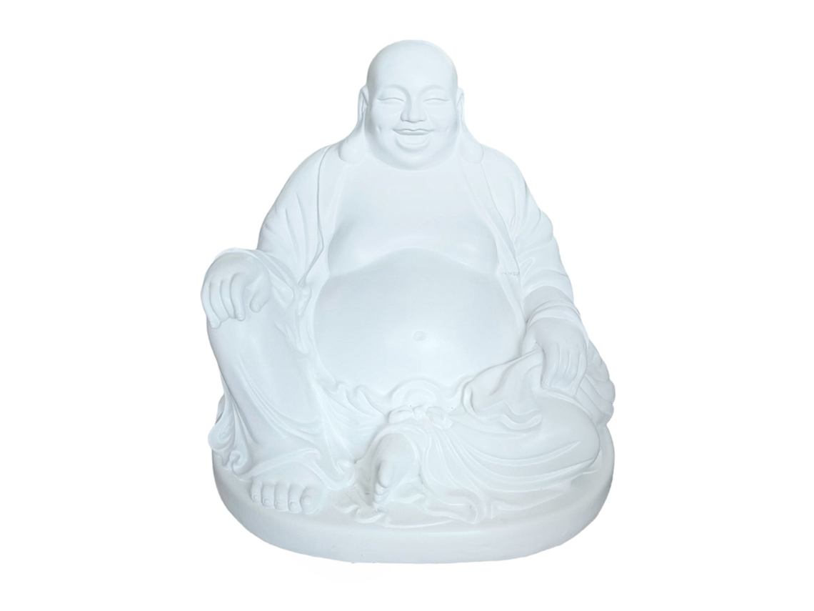 Estátua De Buda Risonho Efeito Pedra