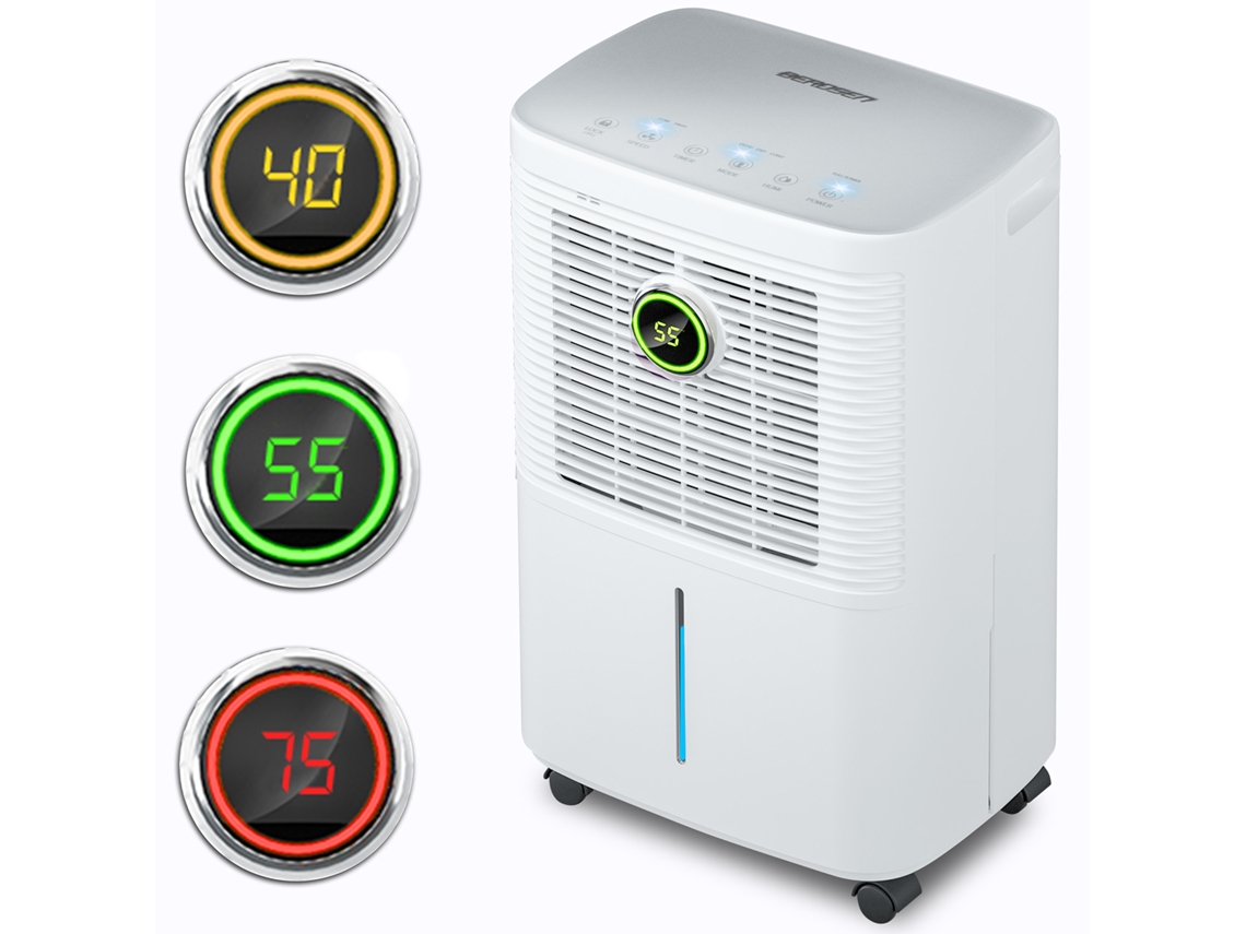 Desumidificador De Ar Berdsen BD-525 - Controle Eficiente Da Humidade Em Branco