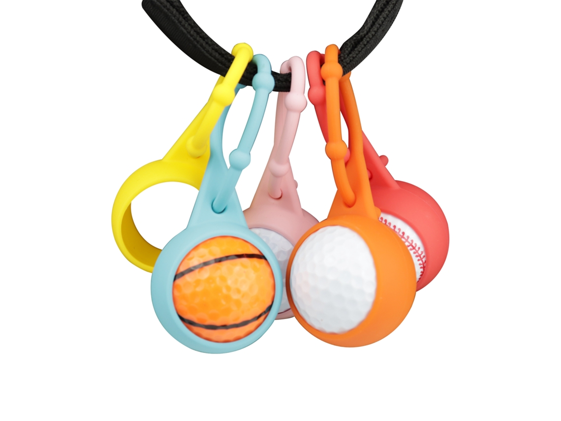 5 Unidades Porta bolas de Golfe Pacote, Silicone AQUAFORGE
