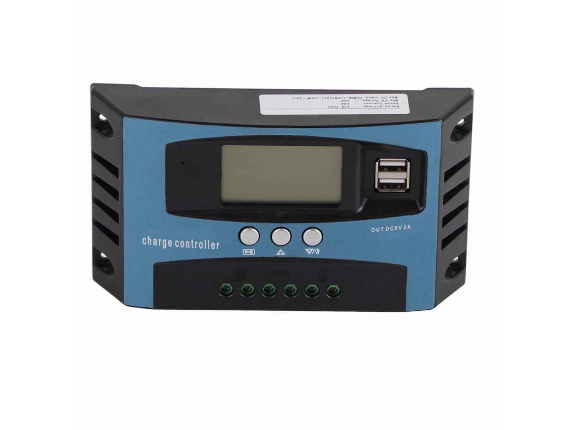 Regulador de Carga Solar Mppt 12v 24v 60a S/MARCA