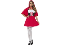 Fantasia de Chapeuzinho Vermelho da Smiffys B085wy4s Nova 36 38 (tamanho P)