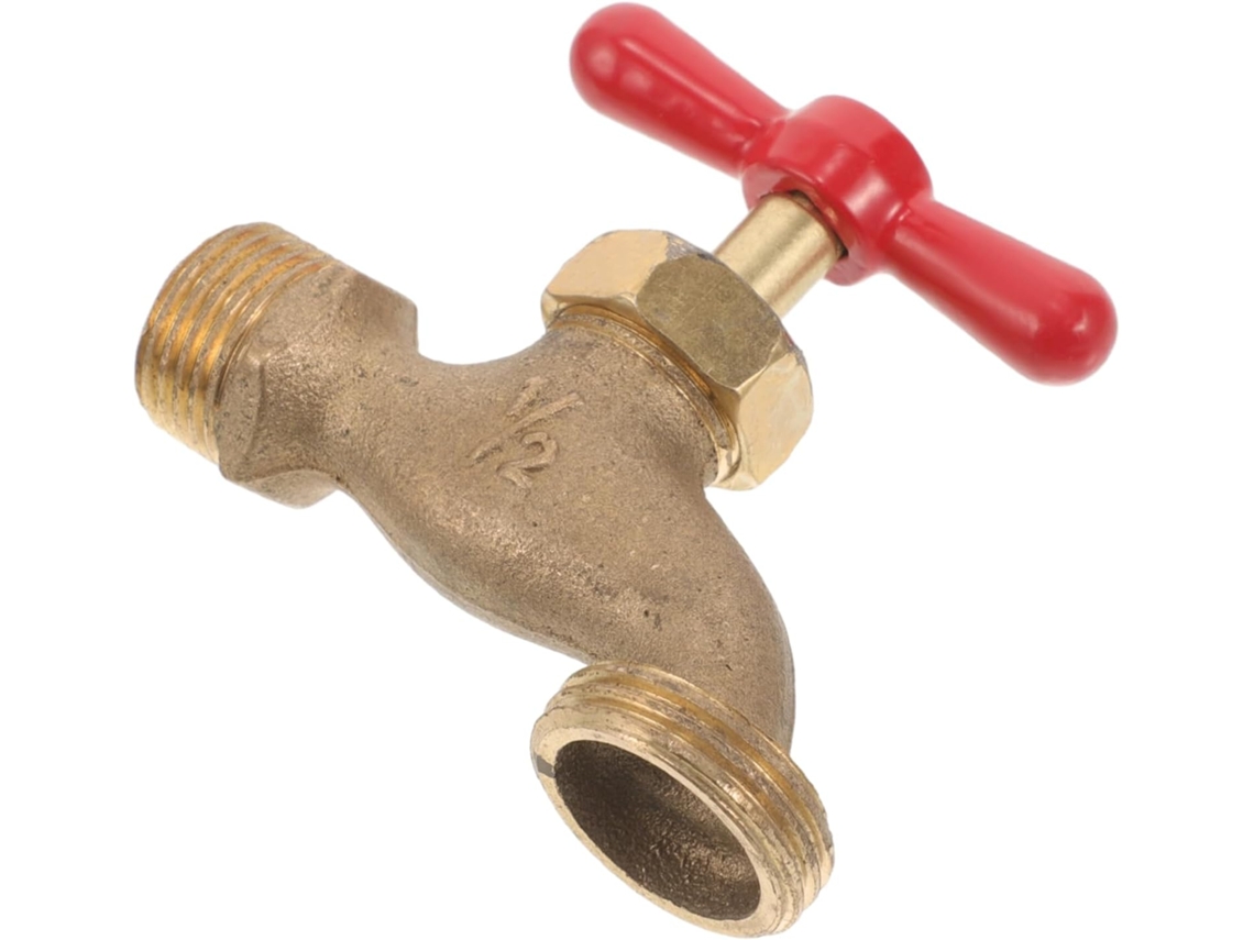 Torneira De Parede Externa Em Latão Estilo Vintage