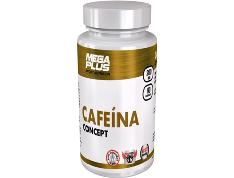 Suplemento Alimentar MEGA PLUS Cafeina Concept 200Mg (90 Cápsulas)