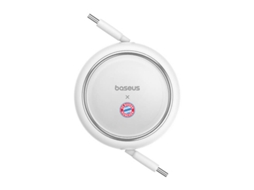 Cabo De Carregamento Baseus Usb C Para Usb C 100 W Bayern Edition (branco)