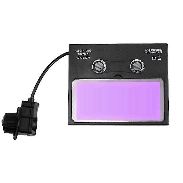 Lente De Soldagem Com Escurecimento Automático Movido A Energia Solar, Máscara De Soldagem Com Filtro Automático Para Proteção Ocular