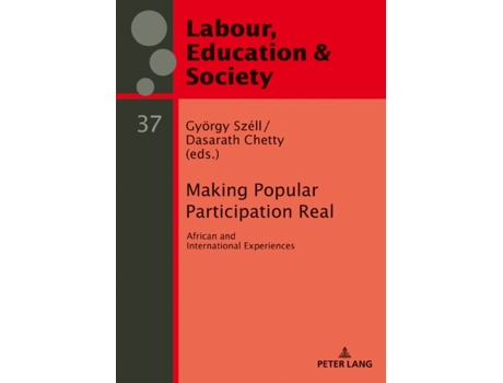 Livro making popular participation real de edited by dasarath chetty edited by gyoergy szell (inglês)