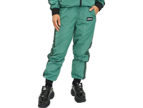 Calças Retro de Homem ZERO BRAND Trackpante Sintetico Verde (3XL)